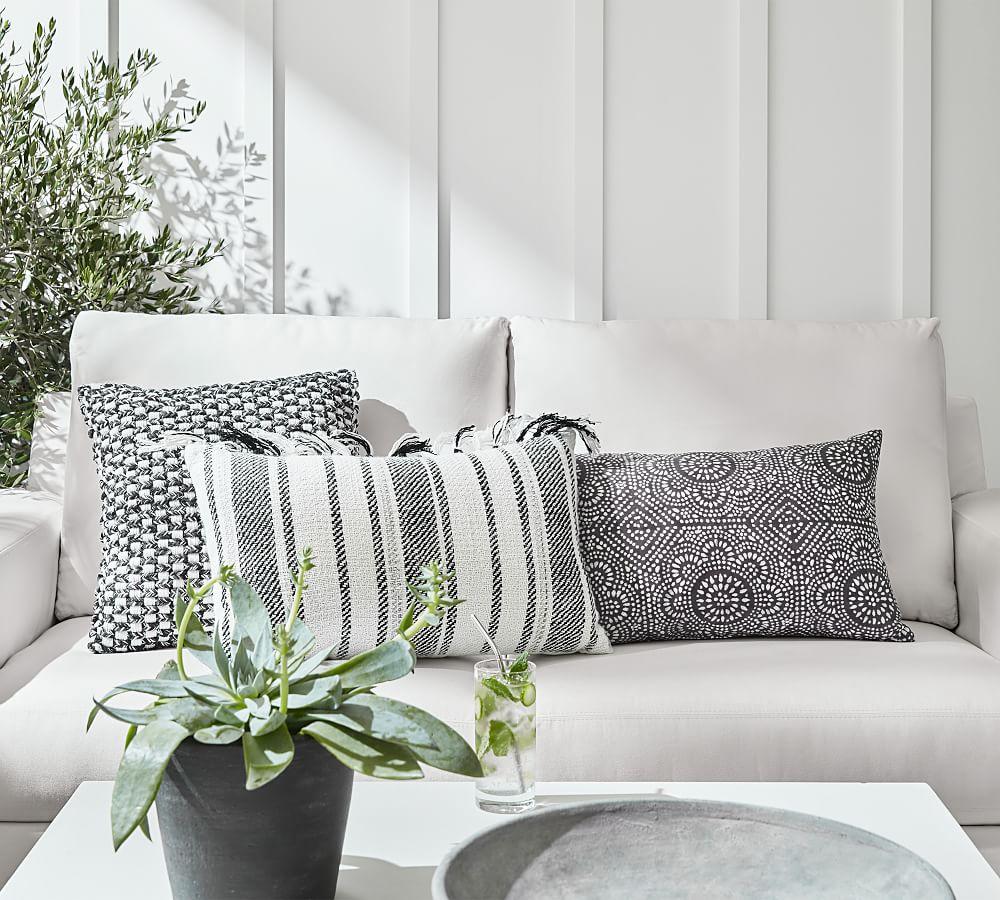 Pottery barn best sale indoor outdoor pillows